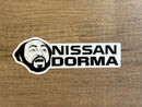 Nissan Dorma Opera Decal Bumper Sticker