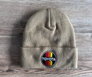 Toyota 3 Stripe Logo Beanie Toboggan Mens Winter Hat Gift