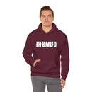 IH8MUD White Logo Unisex Hooded Sweatshirt Hoodie One Side Print - Reefmonkey