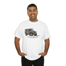 FJ40 Land Cruiser Artwork Mens Unisex T Shirt - Reefmonkey Artist Brody Plourde