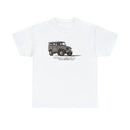 FJ40 Land Cruiser Artwork Mens Unisex T Shirt - Reefmonkey Artist Brody Plourde