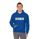 IH8MUD White Logo Unisex Hooded Sweatshirt Hoodie One Side Print - Reefmonkey