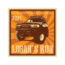 ONSC LOGANS RUN 2021 Square Vinyl Stickers