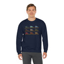 FJ40 Land Cruiser Art Mens Sweatshirt - Reefmonkey Artist Jesse Clark