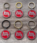TEQ Toyota Solid Metal Keychain Silver Metal