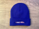 TRD Off Road Knitted Embroidered Knit Beanie Toboggan Winter Hat - Reefmonkey
