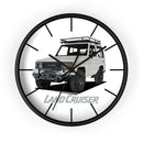 70 Series Land Cruiser Wall Clock - Reefmonkey Artist Prisma Denesi
