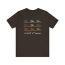 FJ40 Land Cruiser Multi Color Unisex T Shirt - Reefmonkey Artist Jesse Clark