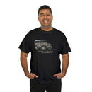 FJ40 Land Cruiser Artwork Mens Unisex T Shirt - Reefmonkey Artist Brody Plourde