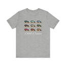 FJ40 Land Cruiser Multi Color Unisex T Shirt - Reefmonkey Artist Jesse Clark