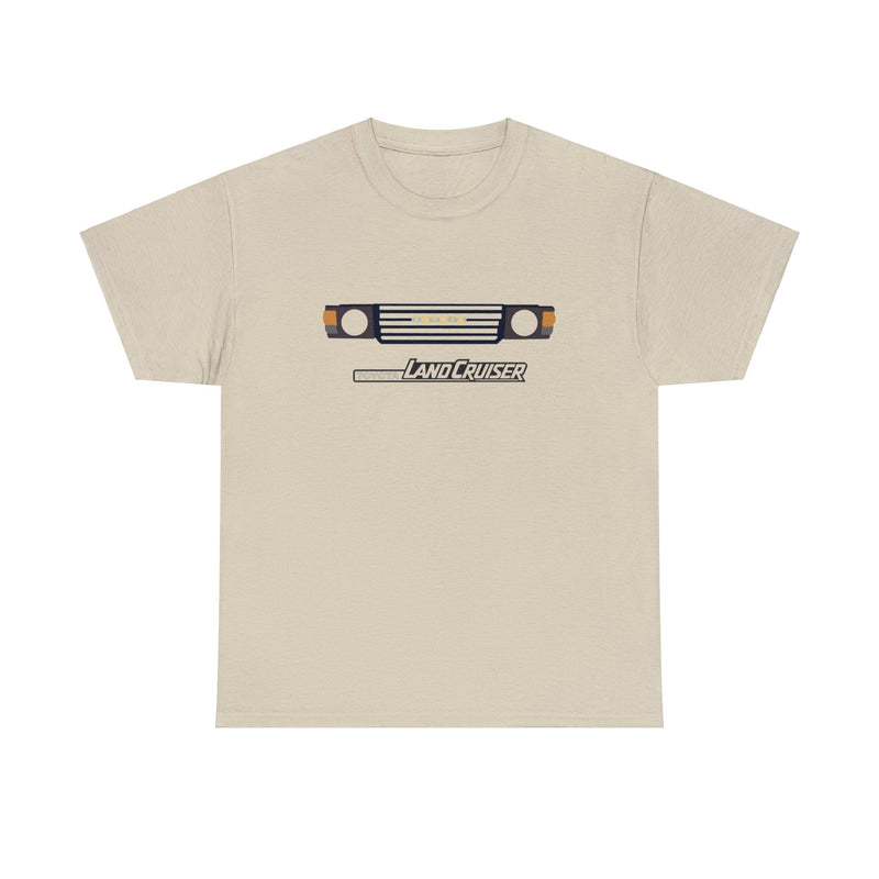 60 Series Land Cruiser Grill T shirt - Dark Logo Version - Reefmonkey