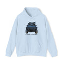 80 Series Land Cruiser Hooded Unisex Sweatshirt Hoodie - Reefmonkey Artist Prisma Denesi