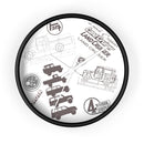 Land Cruiser FJ40 60 80 Series Wall Clock - Reefmonkey