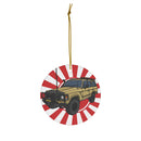 Land Cruiser 60 Series Christmas Tree Ornament - Reefmonkey Artist Christopher Marshall