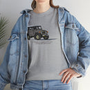 FJ40 Land Cruiser Artwork Mens Unisex T Shirt - Reefmonkey Artist Brody Plourde