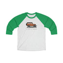 FJ40 Raglan Three Quarter Sleeve Land Cruiser Shirt - Reefmonkey Artist Jesse Clark