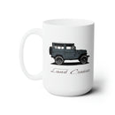 Blue FJ40 Land Cruiser Ceramic Mug Coffee Cup 15oz - Reefmonkey Artist Jesse Clark