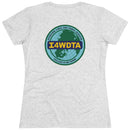 I4WDTA - Women's Premium Tri-blend Tee