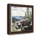 FJ40 Artwork Land Cruiser Canvas Art - Reefmonkey Artist Jesse Clark