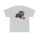 40 Channel FJ40 Land Cruiser 2 Sided Mens T Shirt - USA Reefmonkey