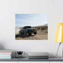 FJ45 Land Cruiser Wall Poster Photo Art - Rusty Nail Racing Rob Tygart