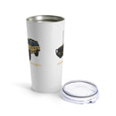 60 Series Land Cruiser Stainless Steel Tumbler Coffee Cup - Reefmonkey Artist Christopher Marshall