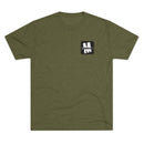 IH8MUD Logo 2 Sided Distressed Tri Blend Unisex Tee - Reefmonkey
