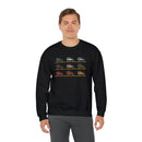 FJ40 Land Cruiser Art Mens Sweatshirt - Reefmonkey Artist Jesse Clark