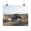 FJ45 Land Cruiser Wall Art Matte Poster Print - Rusty Nail Racing Rob Tygart