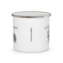Toyota Land Cruiser FJ40 Enamel Campfire Mug - Reefmonkey Artist Prisma Denensi