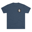 IH8MUD Logo 2 Sided Distressed Tri Blend Unisex Tee - Reefmonkey