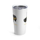60 Series Land Cruiser Stainless Steel Tumbler Coffee Cup - Reefmonkey Artist Christopher Marshall