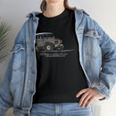 FJ40 Land Cruiser Artwork Mens Unisex T Shirt - Reefmonkey Artist Brody Plourde