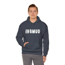 IH8MUD White Logo Unisex Hooded Sweatshirt Hoodie One Side Print - Reefmonkey