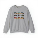 FJ40 Land Cruiser Art Mens Sweatshirt - Reefmonkey Artist Jesse Clark