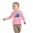 FJ40 Land Cruiser Toddler Long Sleeve Tee - Reefmonkey Artist Ren Hart