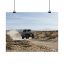 FJ45 Land Cruiser Wall Art Matte Poster Print - Rusty Nail Racing Rob Tygart