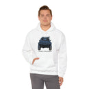 80 Series Land Cruiser Hooded Unisex Sweatshirt Hoodie - Reefmonkey Artist Prisma Denesi
