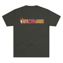 IH8MUD Logo 2 Sided Distressed Tri Blend Unisex Tee - Reefmonkey