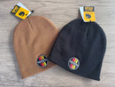 TEQ 3 Stripe Carhartt Knit Beanie Premium No Cuff Embroidered Winter Hat