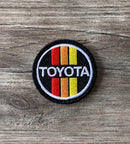 Toyota 3 Stripe Logo Morale Truck Headliner Back Pack Patch