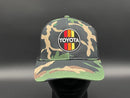 Toyota 3 Stripe Embroidered 112 Structured Mesh Back Trucker Hat - Reefmonkey