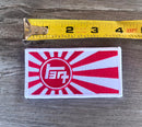 TEQ Toyota Rising Sun Morale Truck Headliner Back Pack Patch