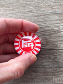 FJ40 TEQ Rising Sun Steering Wheel Emblem Horn Button