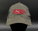 3 Stripe Toyota TEQ Pigment Dyed Unstructured Baseball Hat - Reefmonkey
