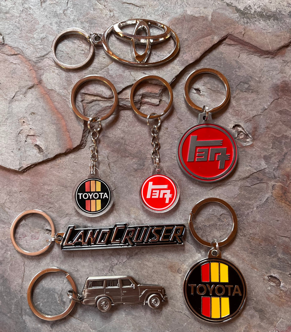 FJ60 FJ62 Land Cruiser Metal Keychain | Reefmonkey