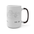 Toyota Land Cruiser FJ45 Color Changing Mug by Reefmonkey