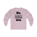 Land Cruiser Fonts Long Sleeve Tee FJ40 to FJ80 Logo Fonts shirt