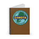 I4WDTA Logbook Spiral Bound Journal - Ruled Line