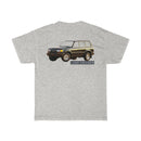 Land Cruiser FJ80/FZJ80 on the back TEQ on the front T shirt by Reefmonkey